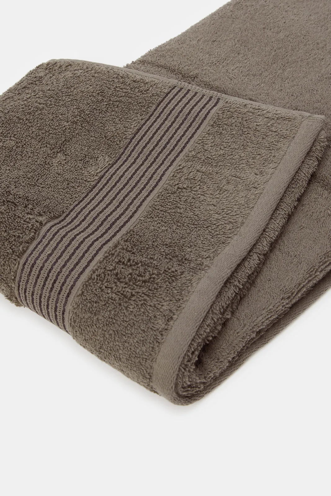 Charcoal Soft Cotton Bath Towel