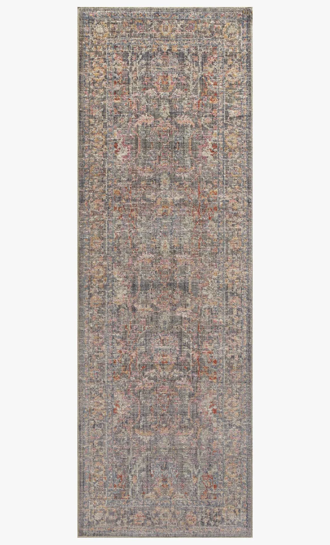 Chris Loves Julia x Loloi - Rosemarie Collection - Traditional Power Loomed Rug in Stone (ROE-01)