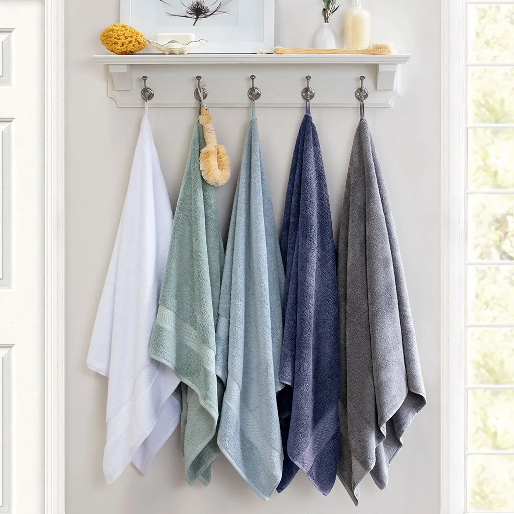 Classic Navy Towel Resort Bundle (4 Wash   4 Hand   4 Bath Towels   2 Bath Sheets)