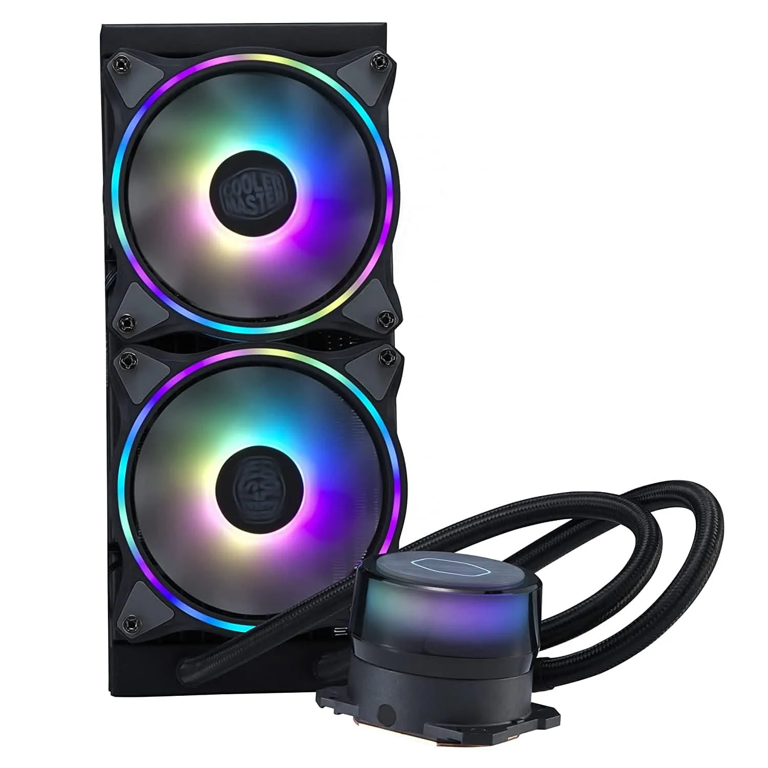 COOLER MASTER MASTERLIQUID ML240 ILLUSION 240MM AIO LIQUID COOLER BLACK