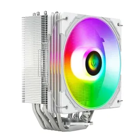 COOLMOON AOSOR AS600 CPU Cooler ARGB 6 Heat Pipe White