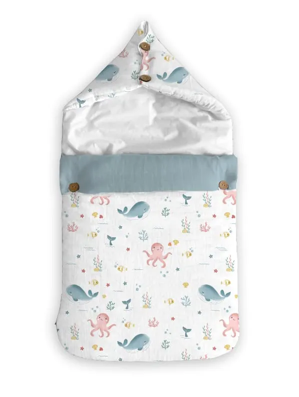 Cotton Bedding Set For Infants And New Born Baby 0-6 Months