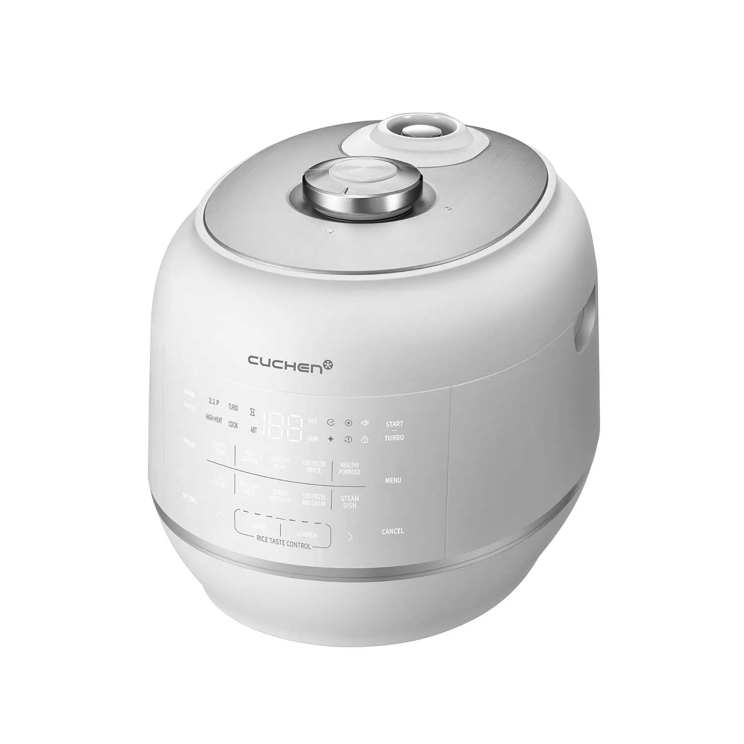 Cuchen 121°C IH Pressure Rice Cooker 10 Cup CRT-RPK1070WUS