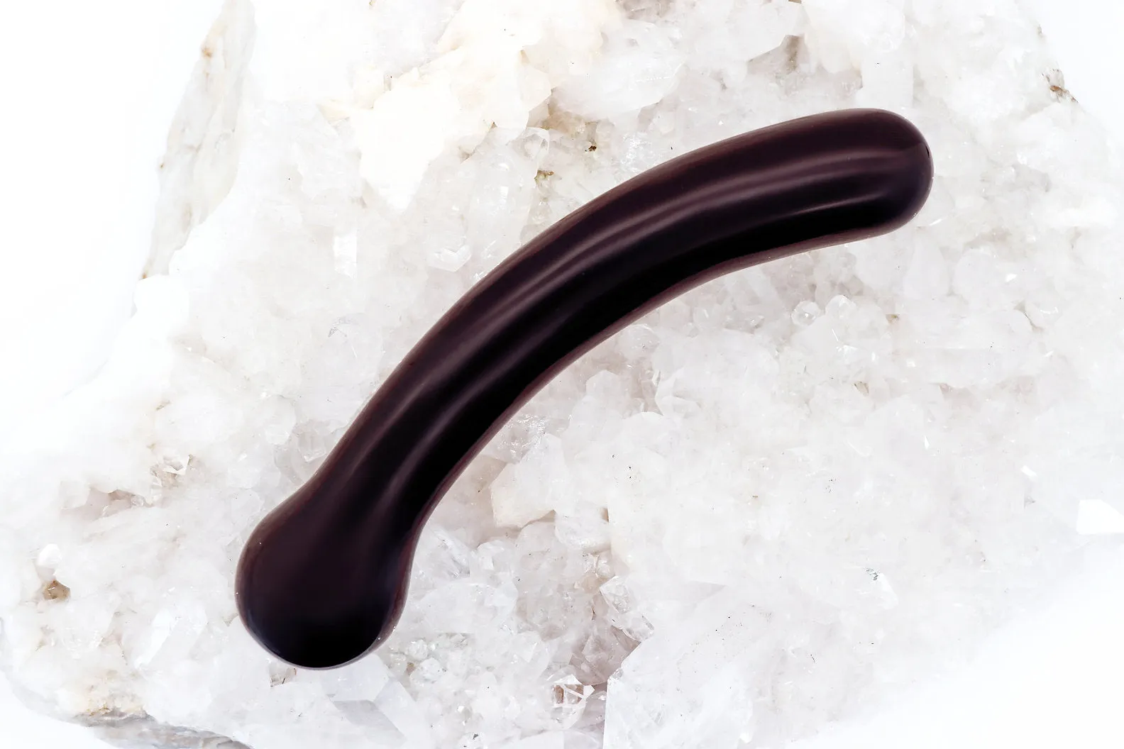 Curved Gemstone Wand