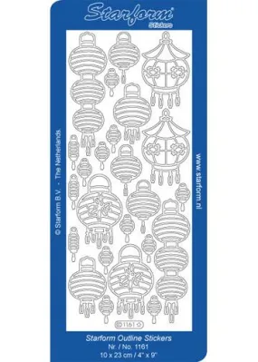 Deco Stickers - Oriental Lanterns