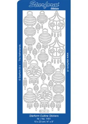 Deco Stickers - Oriental Lanterns