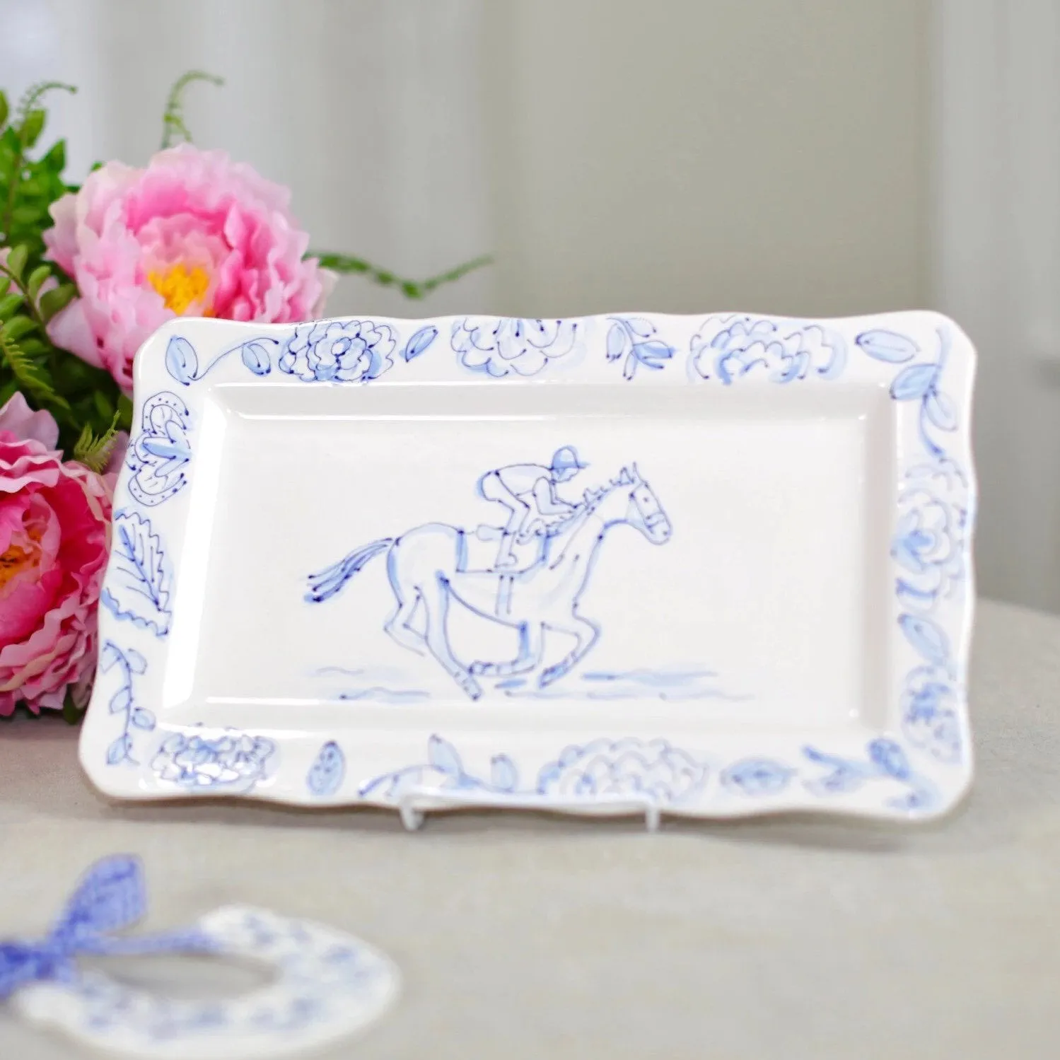 Derby Racehorse Platter