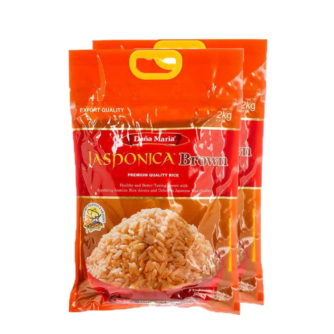 Dona Maria Jasponica Brown Rice - 2Kg (1 1) Offer