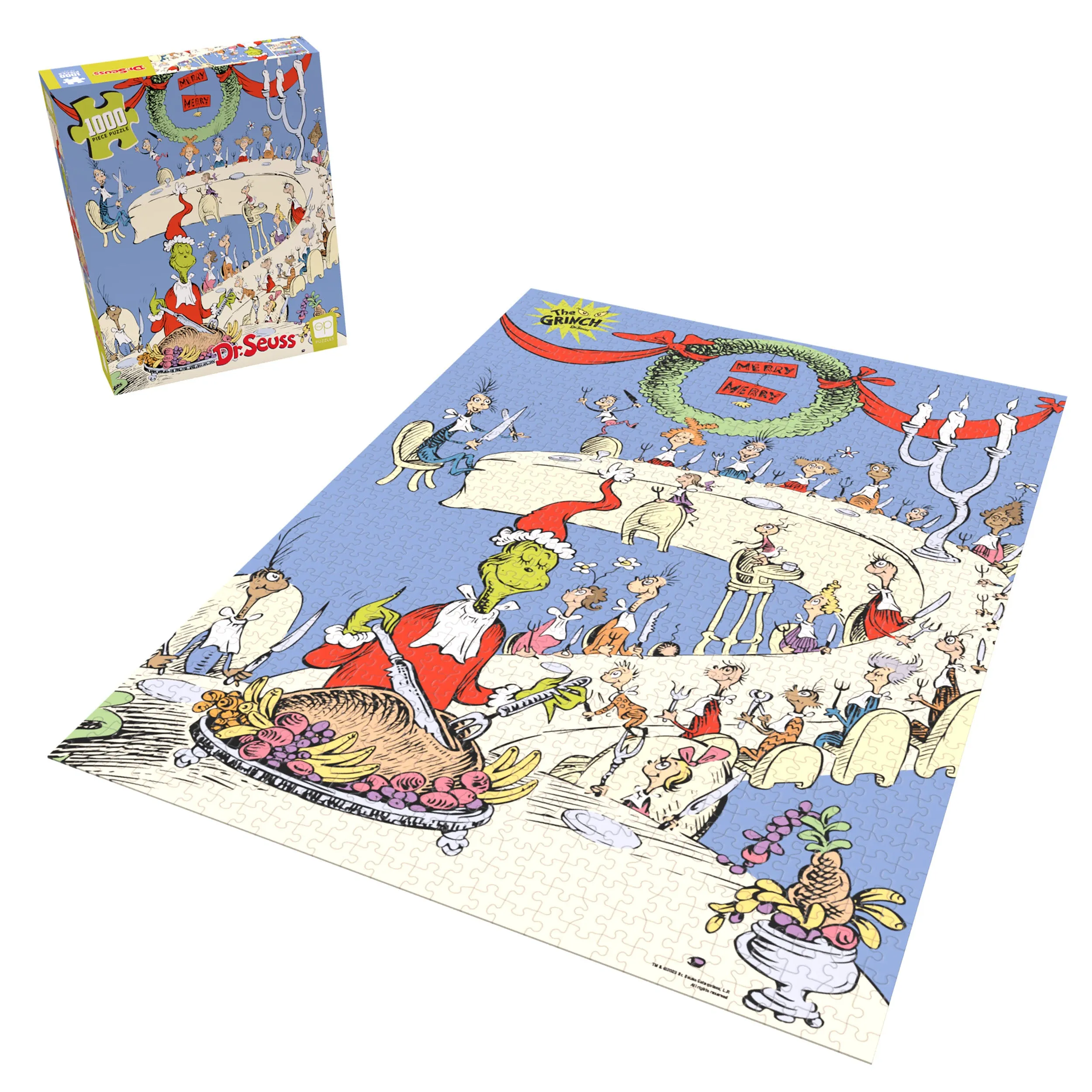 Dr. Seuss Grinch Feast 1,000 Piece Puzzle