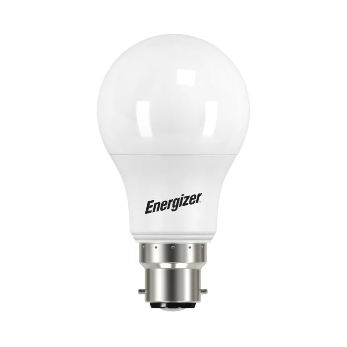 Energizer 8.5W B22 Standard GLS LED Bulb - 4 Pack - 806lm - 3000K