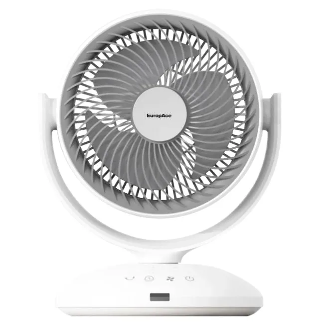 EuropAce EDF3731DWH 7” Desk Fan