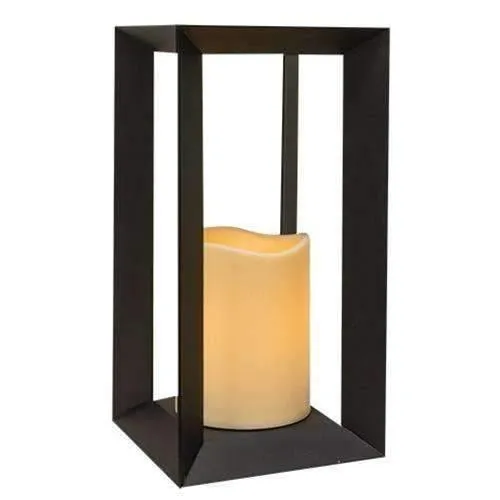 Everlasting Glow Tabletop Square Lantern