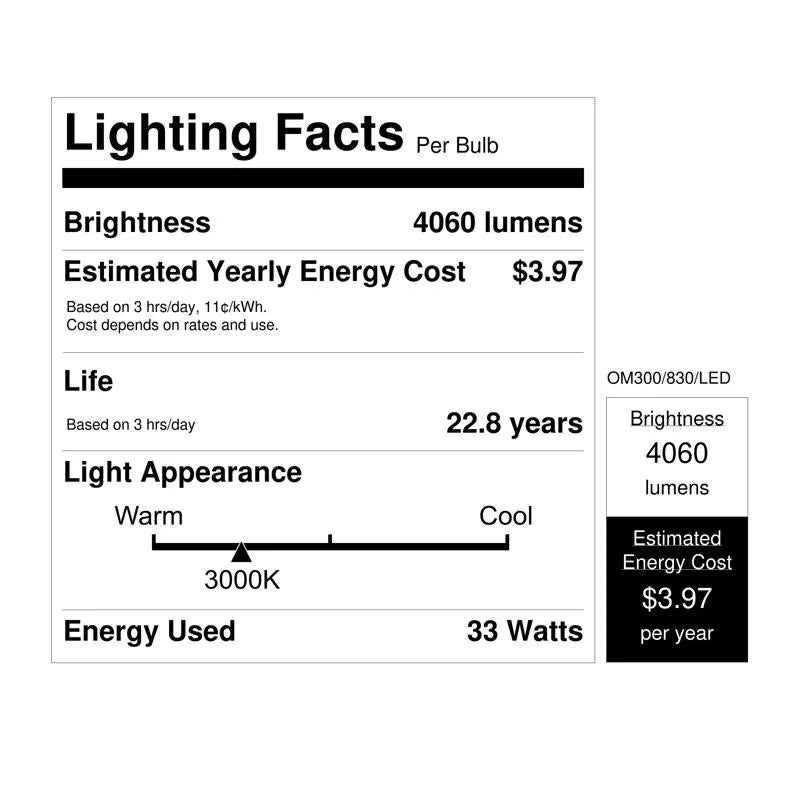 Feit LED A23 E26 (Medium) LED Bulb Bright White 300 Watt Equivalence 1 pk