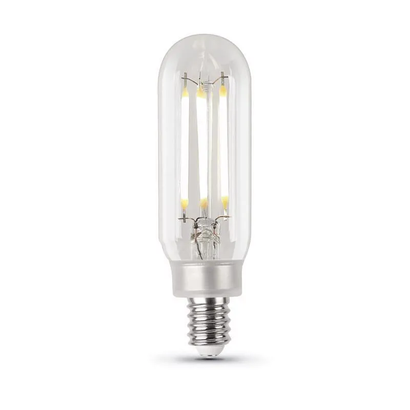 Feit LED T8 E12 (Candelabra) LED Bulb Soft White 40 Watt Equivalence 1 pk