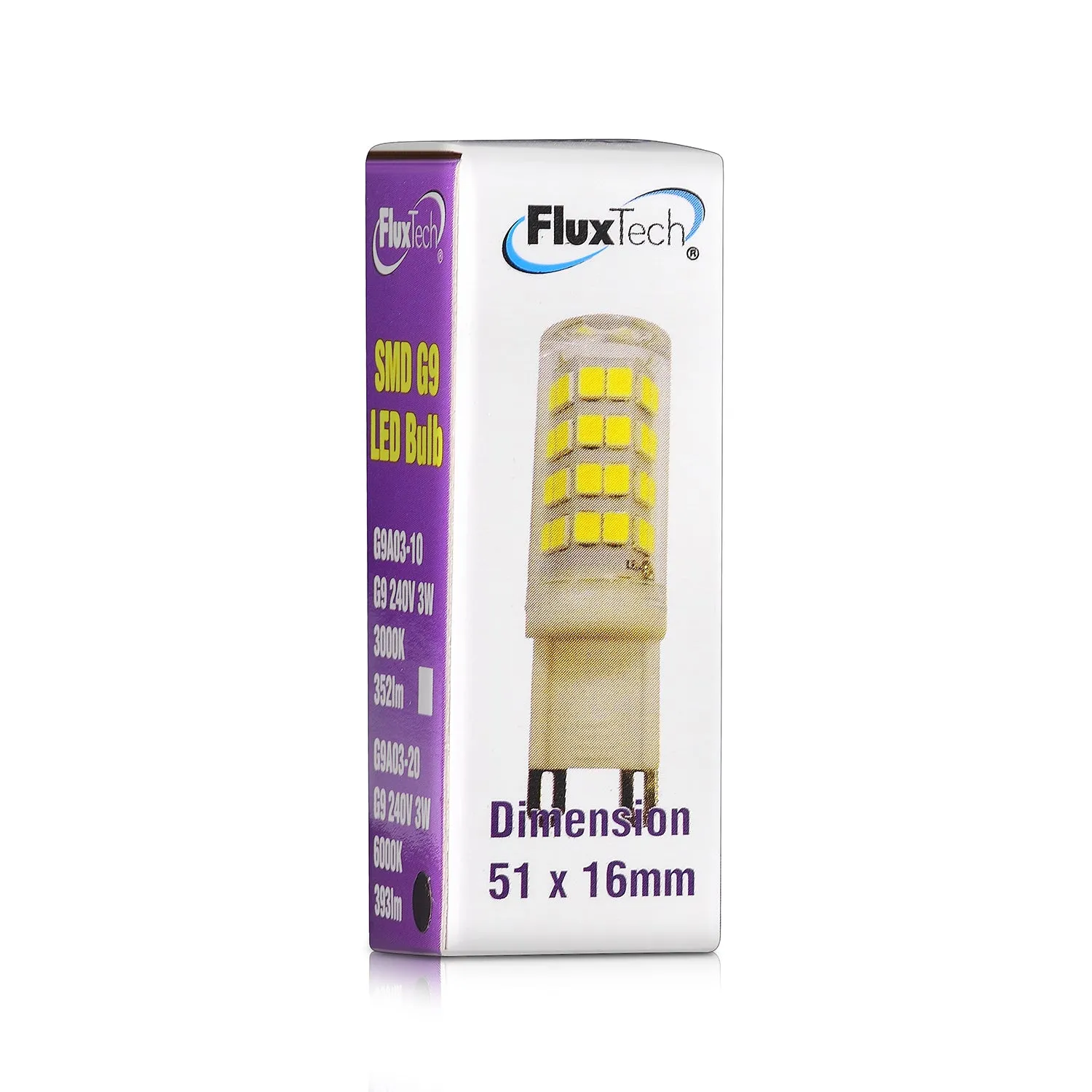 FluxTech - Universal Voltage MegBright G9 Bulb