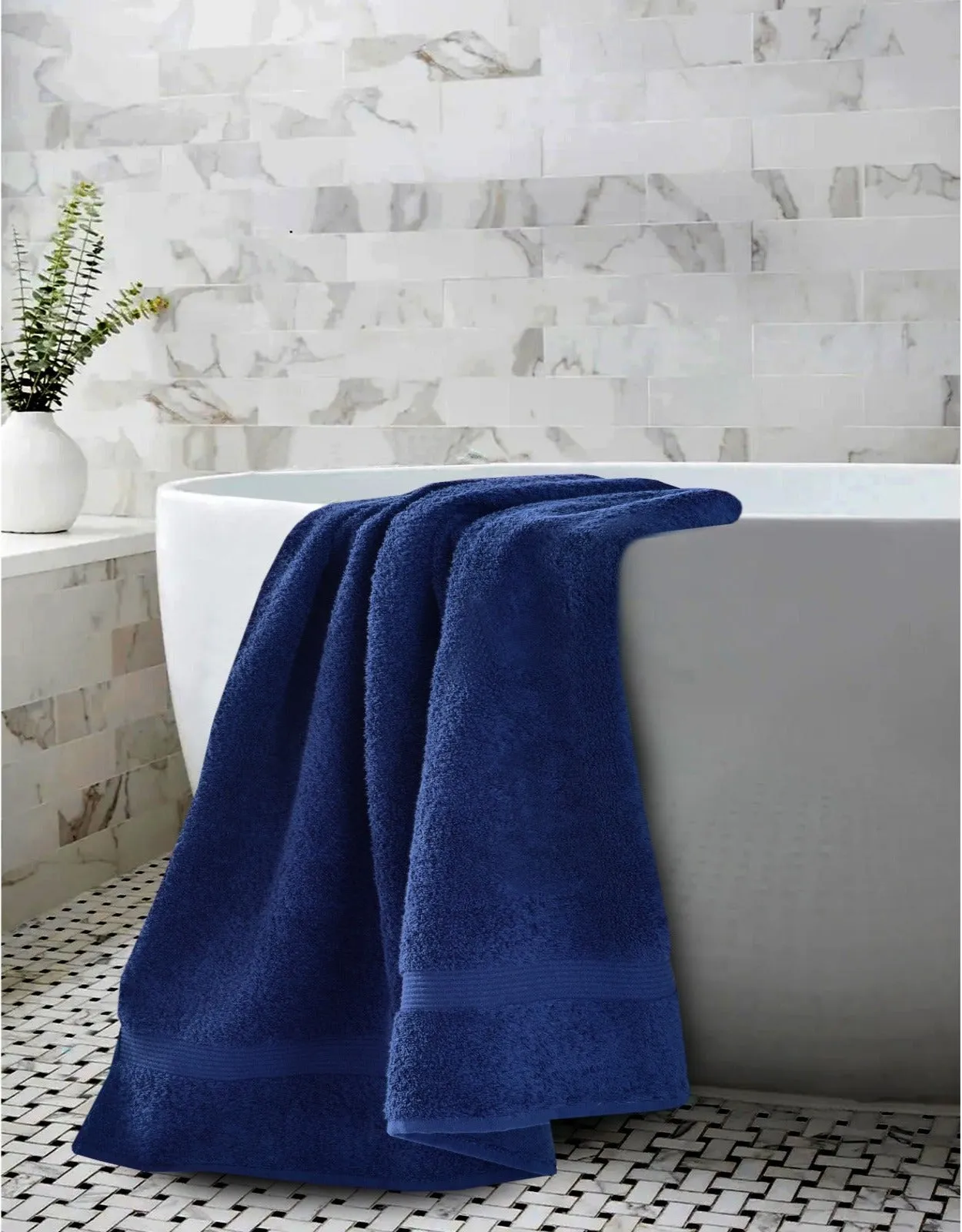 Full size Bath Sheet-Navy Blue