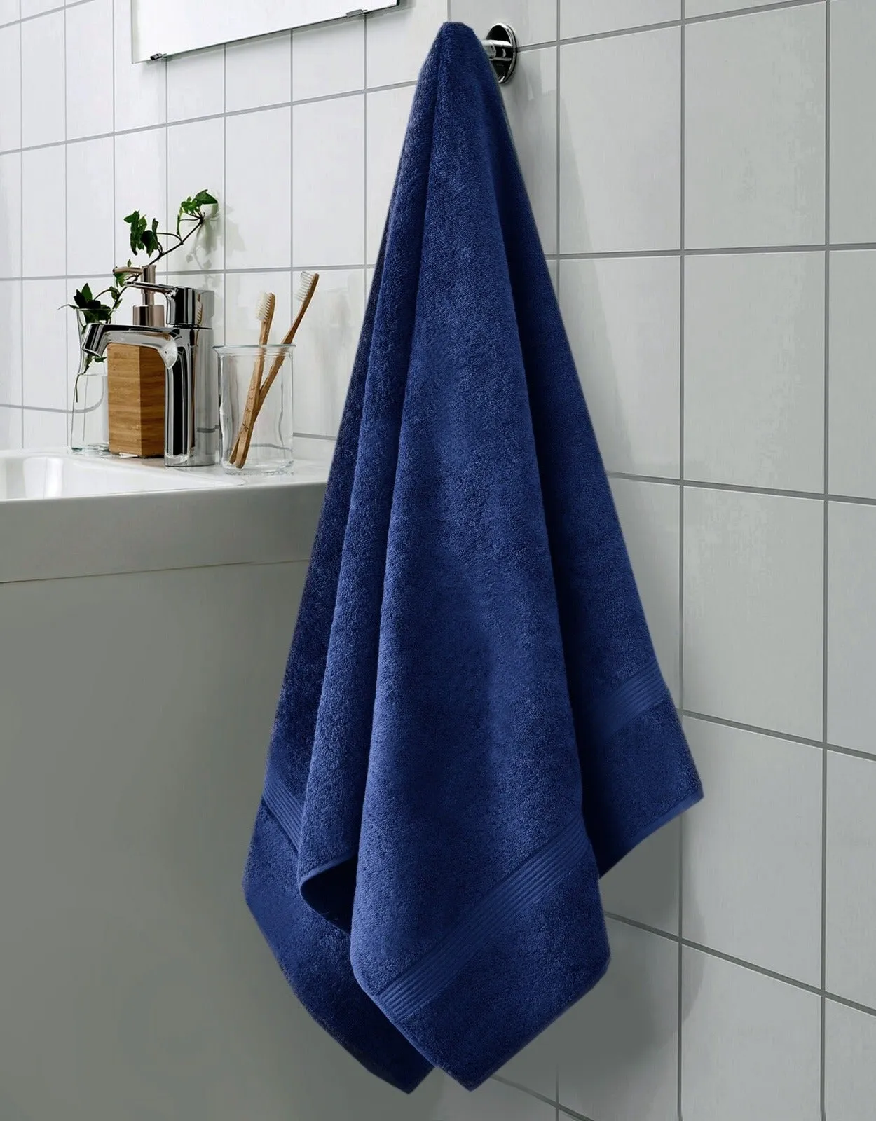 Full size Bath Sheet-Navy Blue