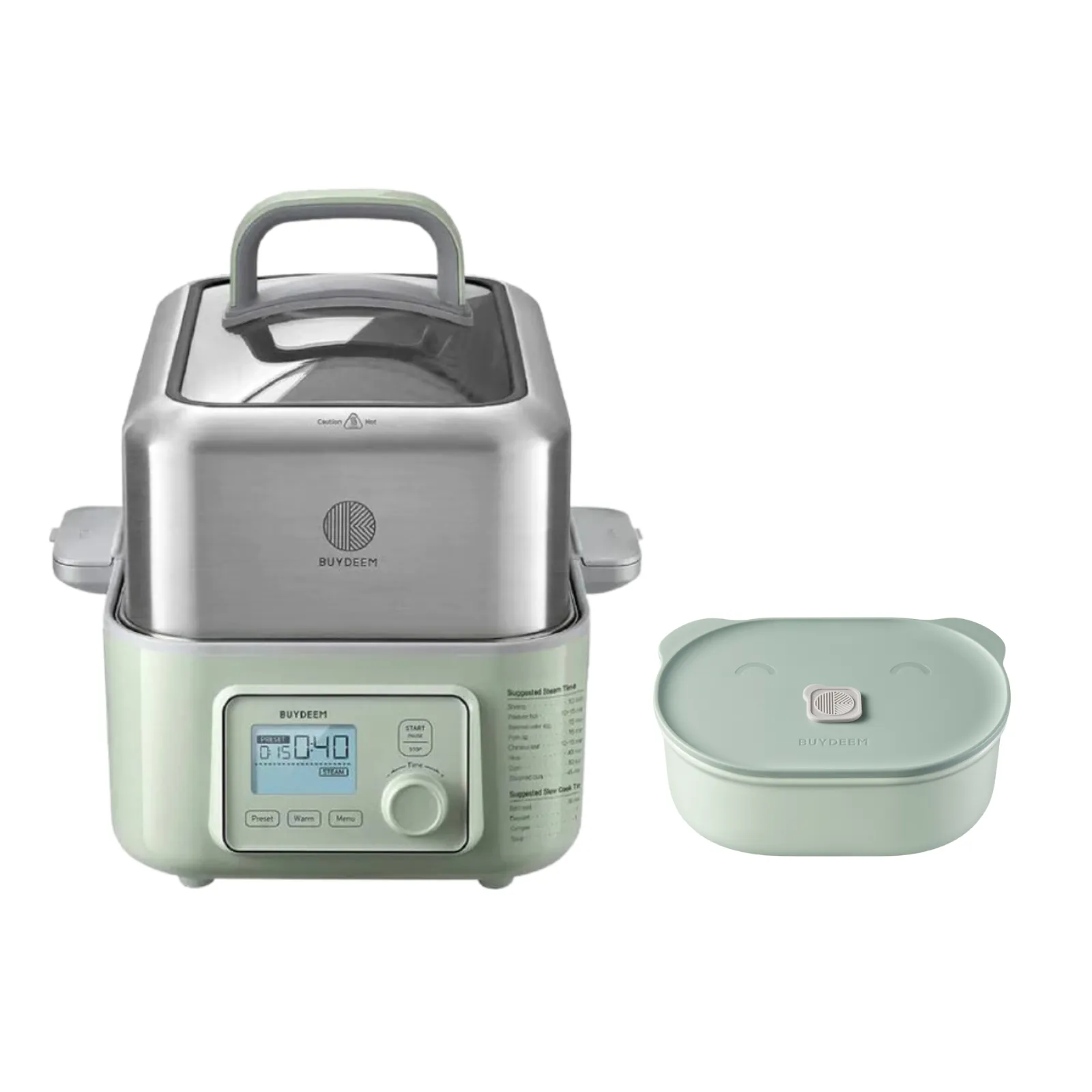 G553 Food Steamer with Ceramic Lunch Box - Bundle Offer