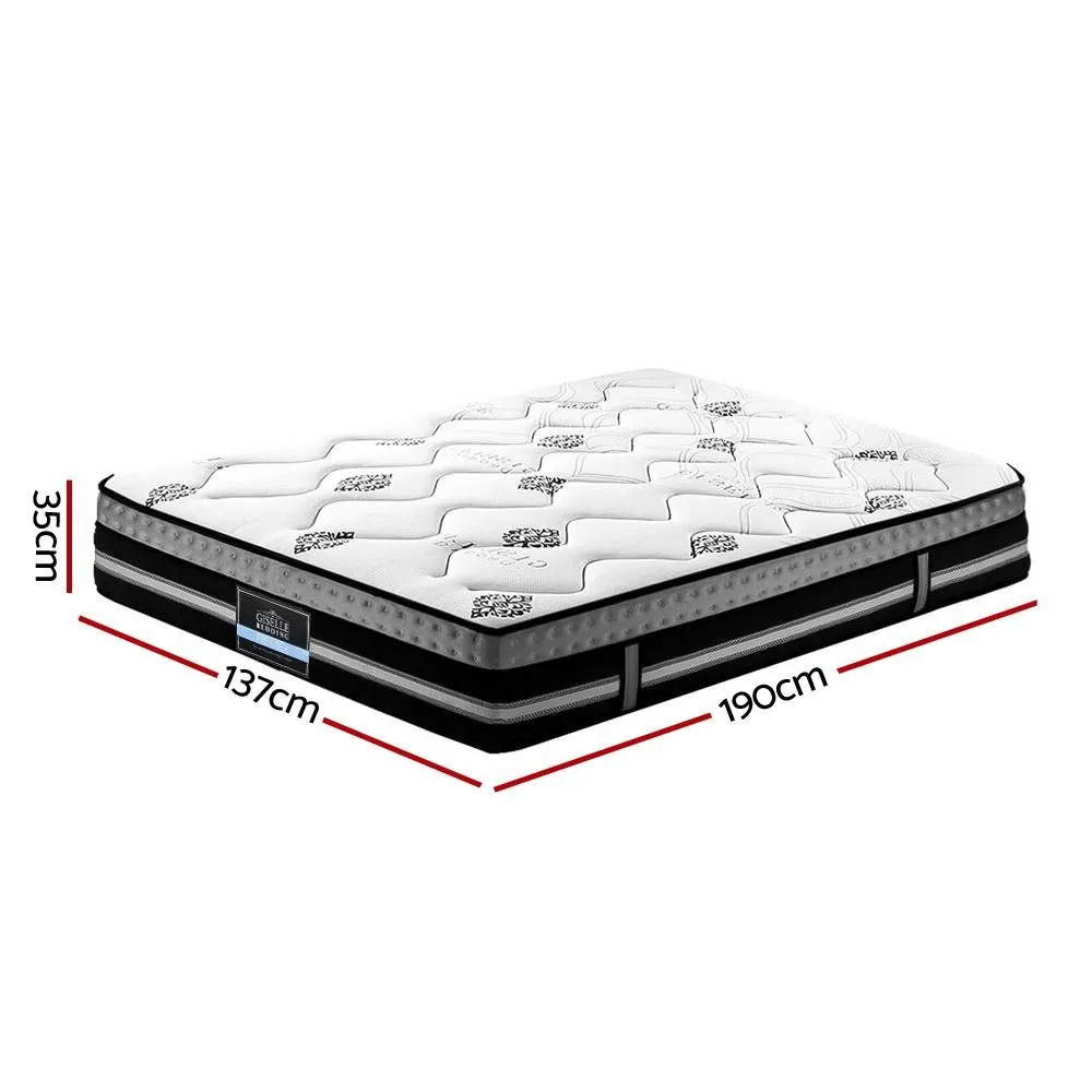 Galaxy Euro Top Cool Gel Pocket Spring Mattress 35cm Thick - Double