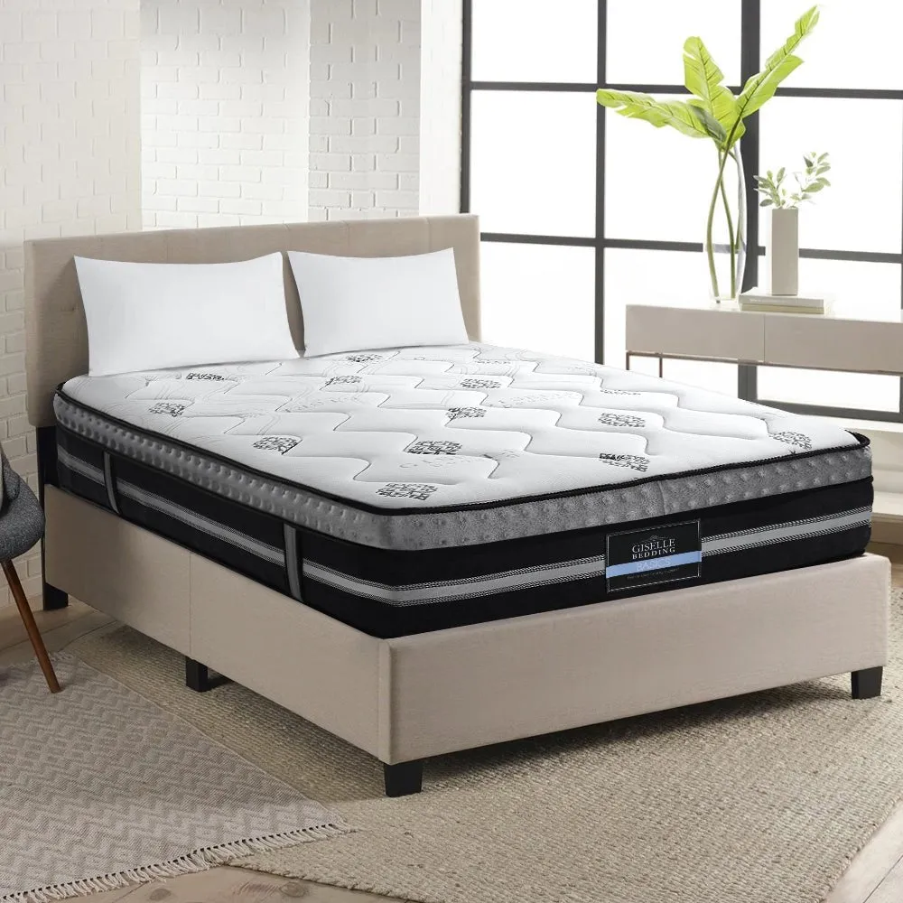 Galaxy Euro Top Cool Gel Pocket Spring Mattress 35cm Thick - Queen