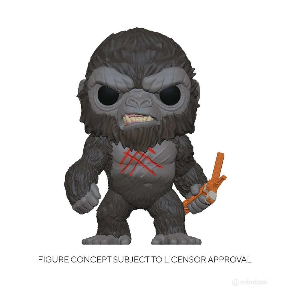 Godzilla vs Kong: Battle Scarred Kong POP Toy Figure by Funko