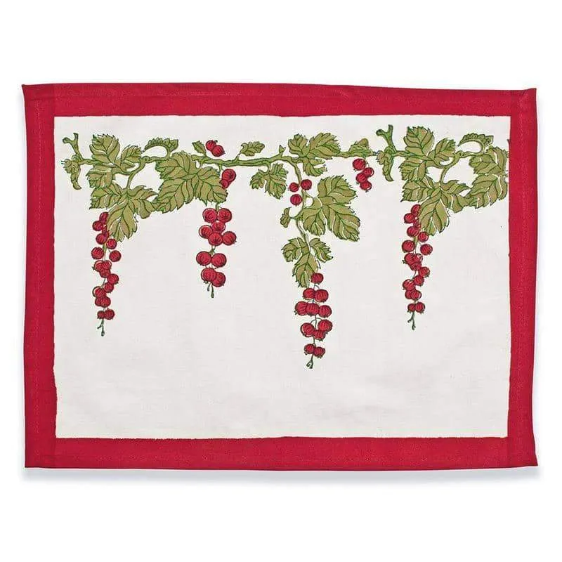 Gooseberry Placemats, Set of 6