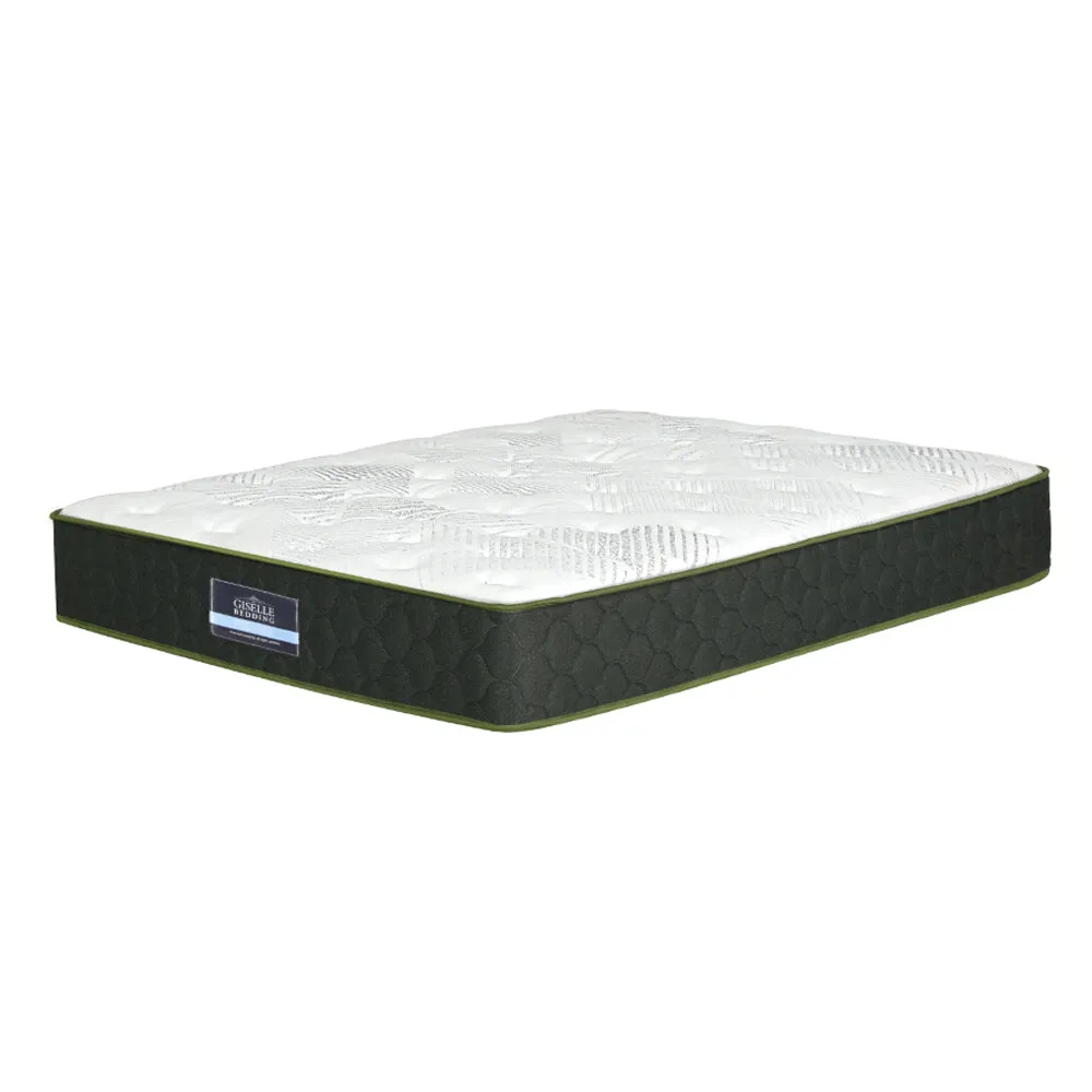 Green Tea Foam Medium-Firm 25cm Double Mattress - Giselle Bedding