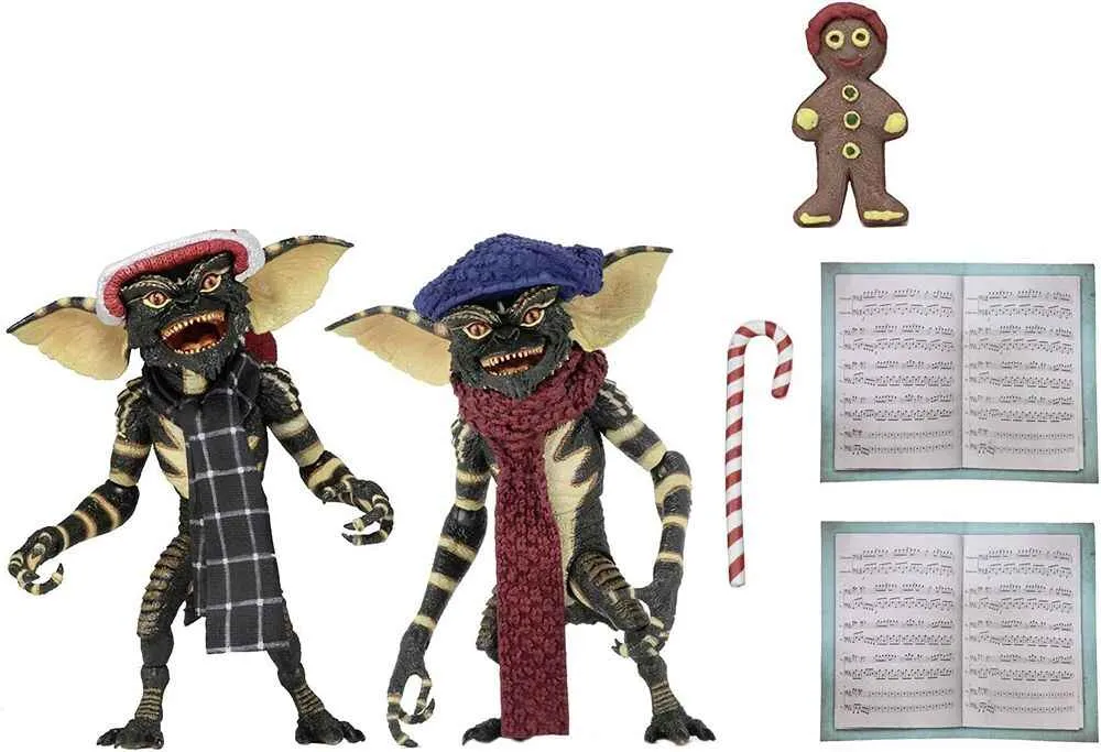 Gremlins Christmas Carol Winter Scene (Set 1) 7 Inch Ultimate 2-Pack Action Figure