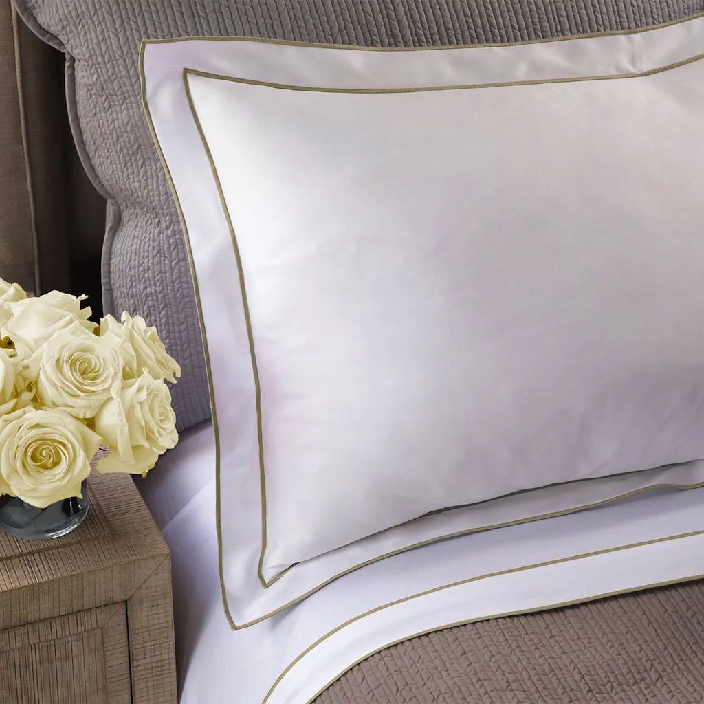 Guiliano White & Gold Sheet Set by Lili Alessandra