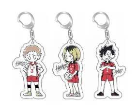 Haikyu!! Acrylic Keychain Set of 3 (C)