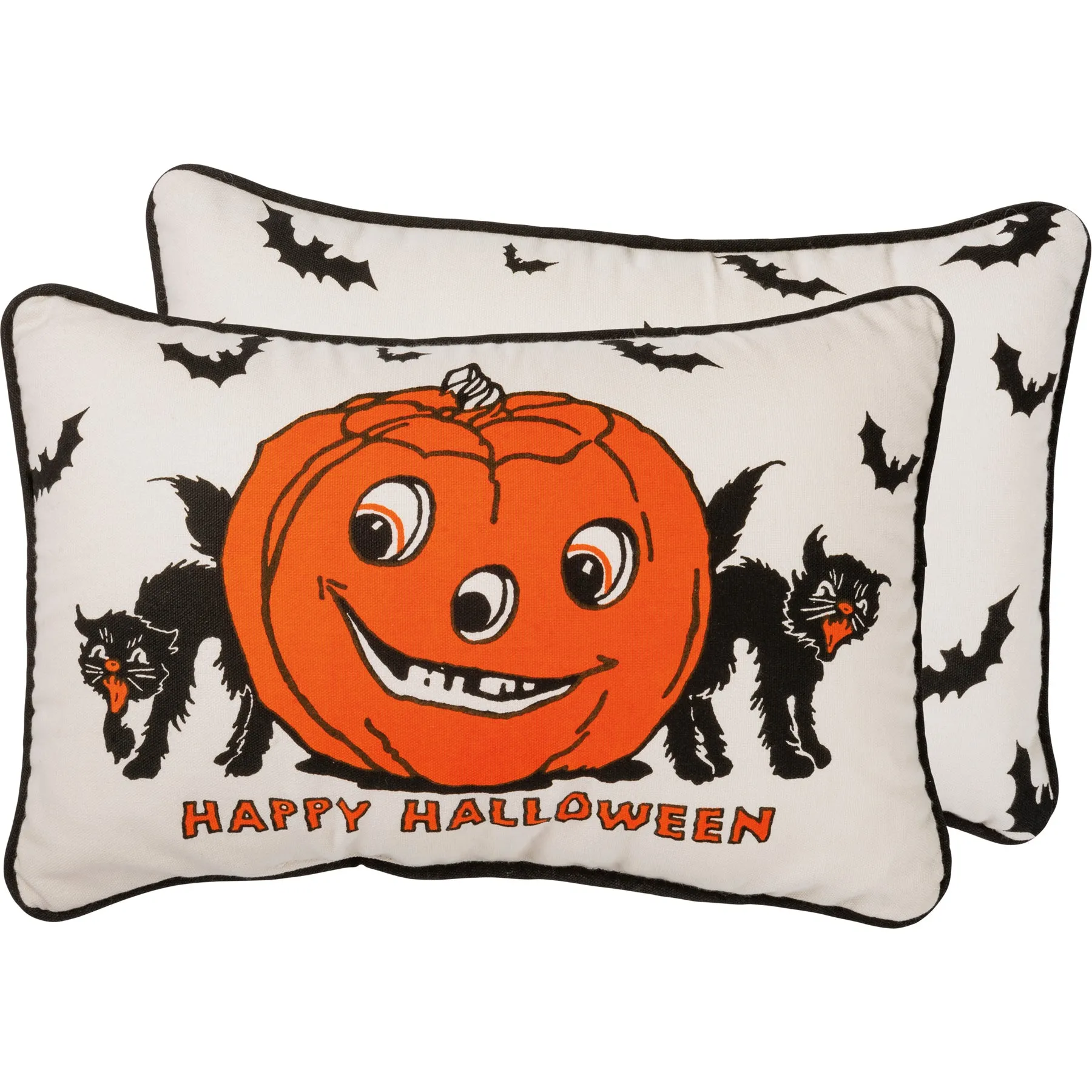 Happy Halloween Vintage Pillow