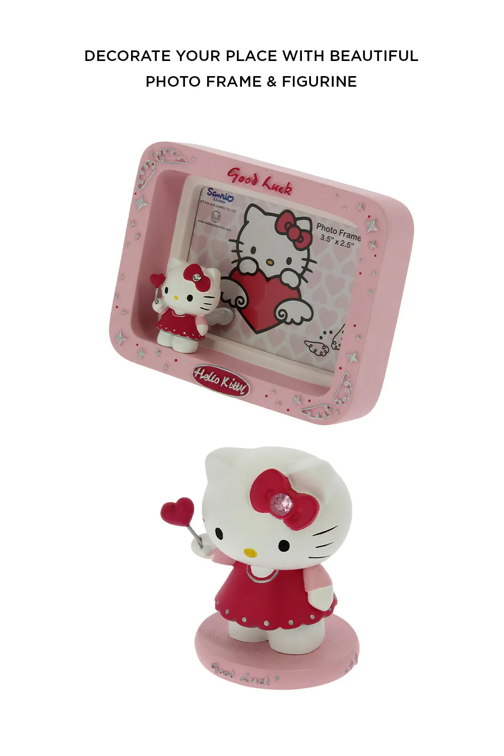 Hello Kitty “GOOD LUCK " Ceramic Gift Set