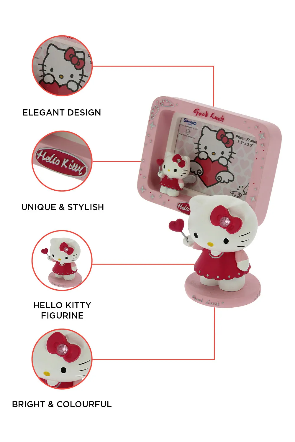 Hello Kitty “GOOD LUCK " Ceramic Gift Set