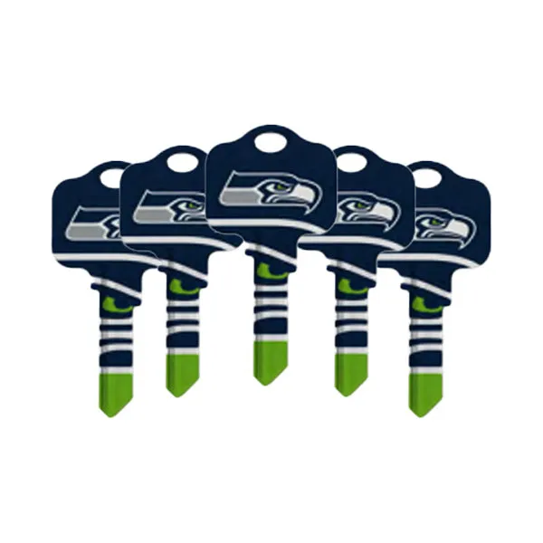 Ilco - NFL TeamKeys - Key Blank - Seattle Seahawks - SC1 (5 Pack)