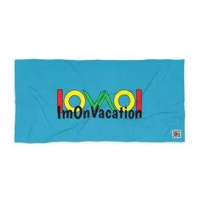 I.O.V-SPS22 Turquoise Beach Towel