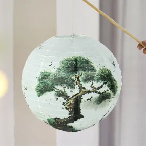 Japanese Round Paper LED Lanterns