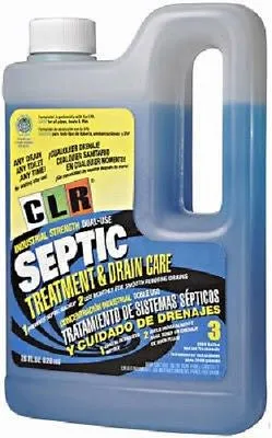 JELMAR CLR SEP-6 28 oz SEPTIC SYSTEM TREATMENT & DRAIN CARE CLEANER - Quantity of 3 bottles