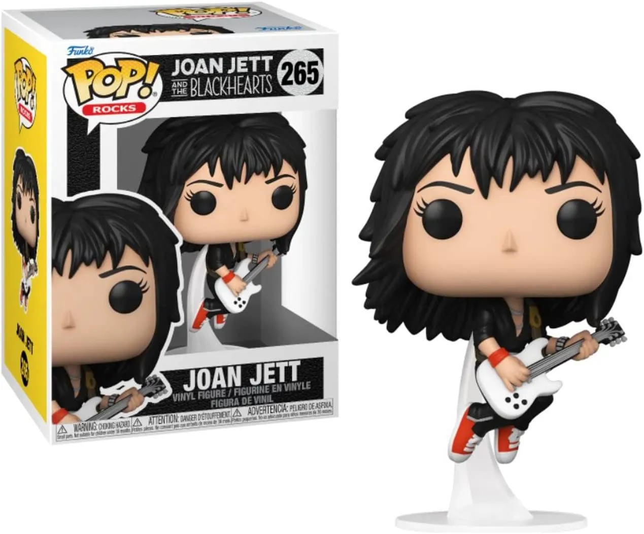 Joan [Jett] & The Blackhearts - Joan Jett Funko Vinyl Figure (Bundled with Box Protector)