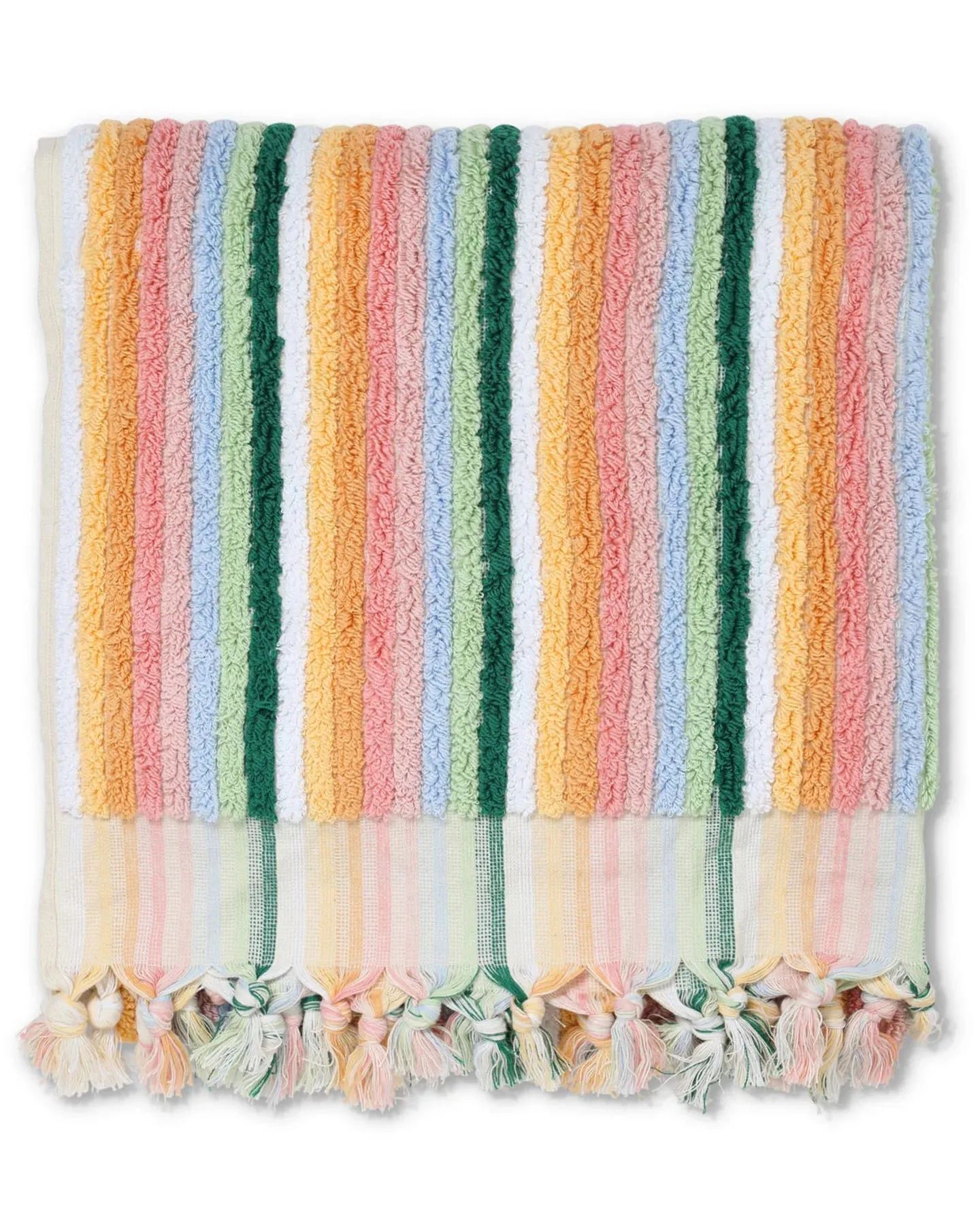 Kip & Co Stripes Colourful Turkish Bath Towel