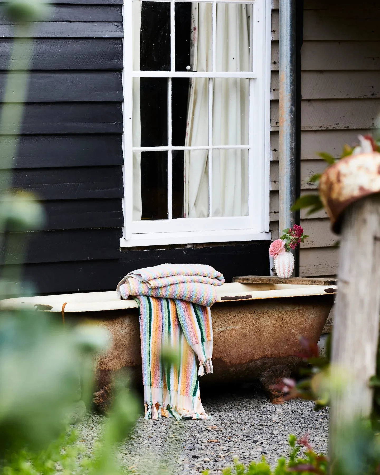 Kip & Co Stripes Colourful Turkish Bath Towel