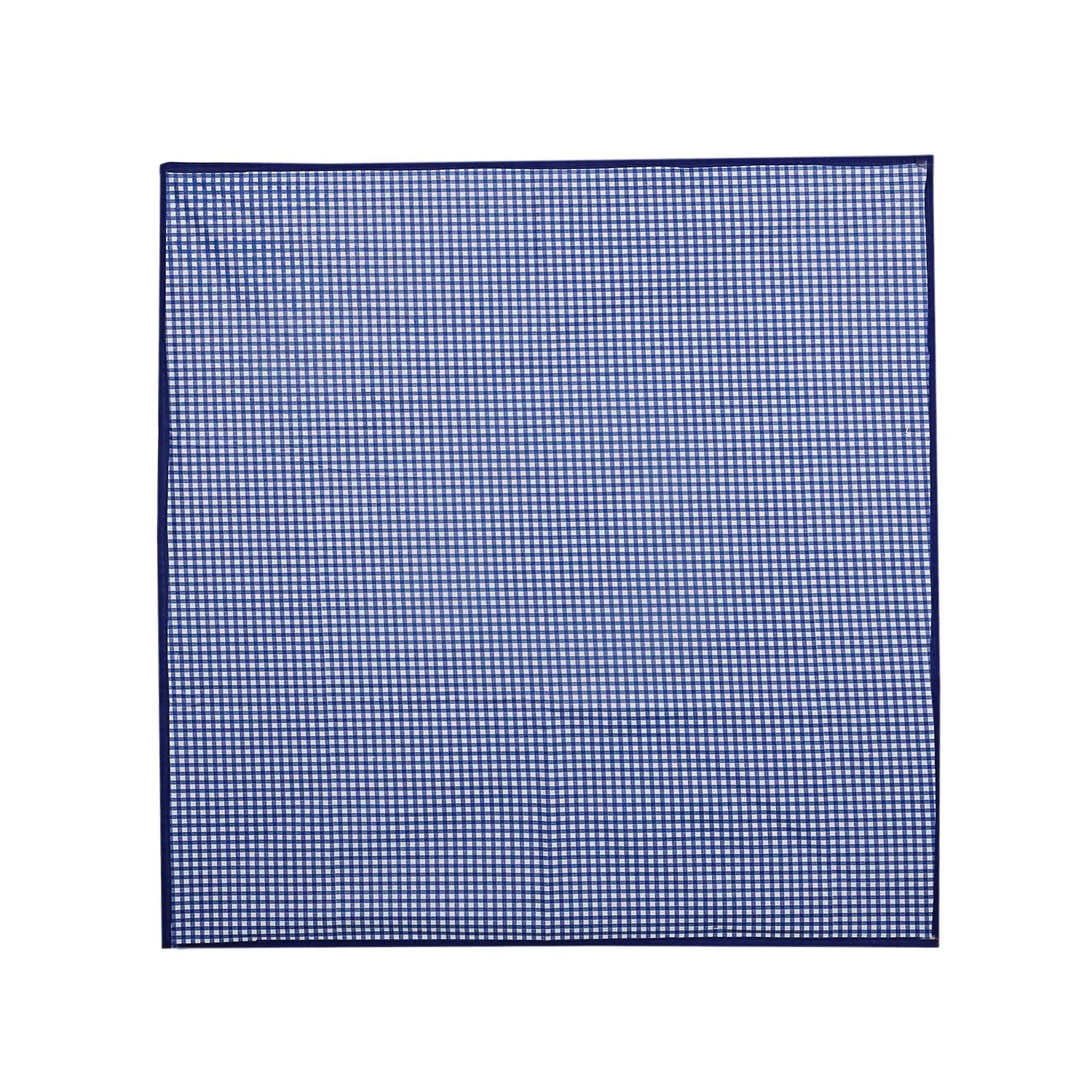 Kuber Industries PVC Reversible Food Mat Bed Server 36"x35.5"(Blue and Red) - CTKTC22228