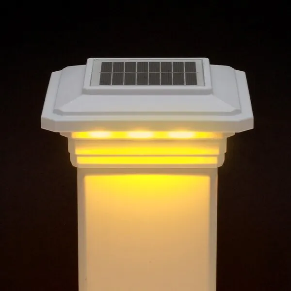 Lake Lite™ 4"x4" Solar Post Cap Light for Vinyl