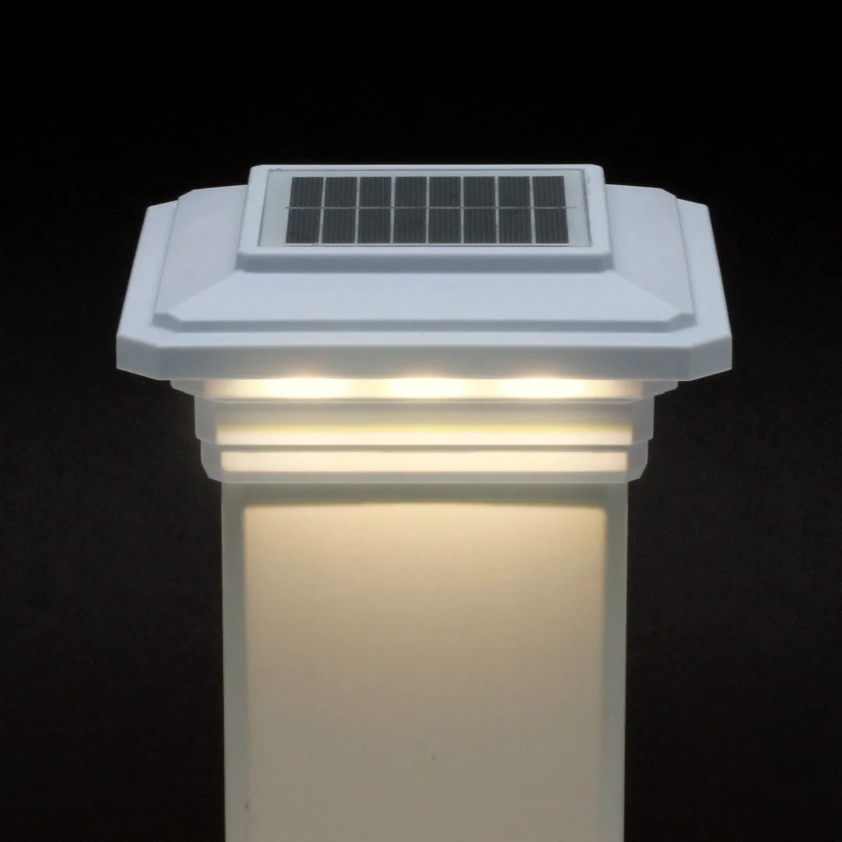 Lake Lite™ 4"x4" Solar Post Cap Light for Vinyl