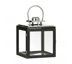 Large Black Lantern - Square