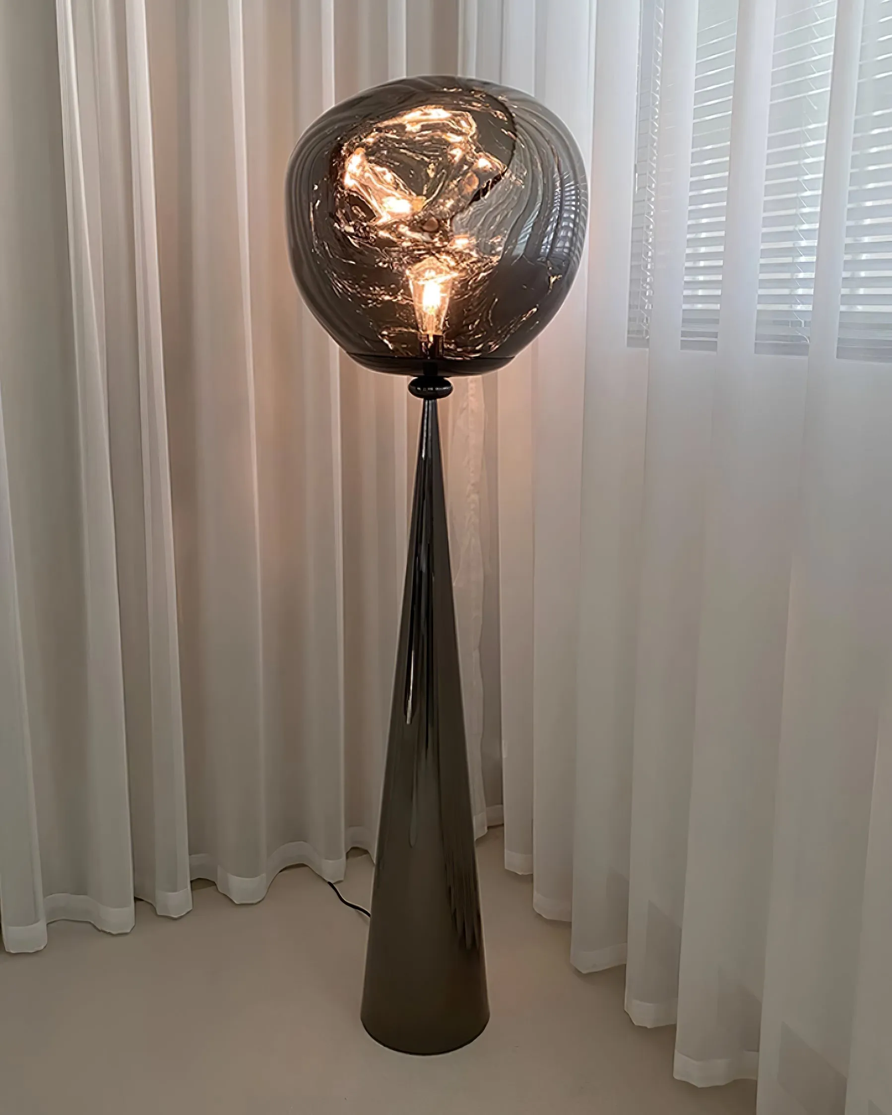 Lava Cone Fat Floor Lamp