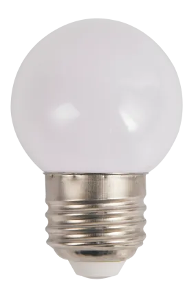 LED Bulb G45 1.5W Opal Warmwhite E27