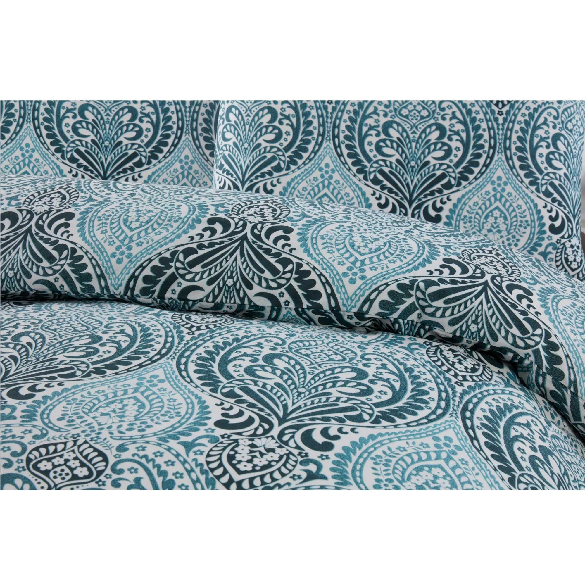 Lewis's Savoir Duvet Set - Blue