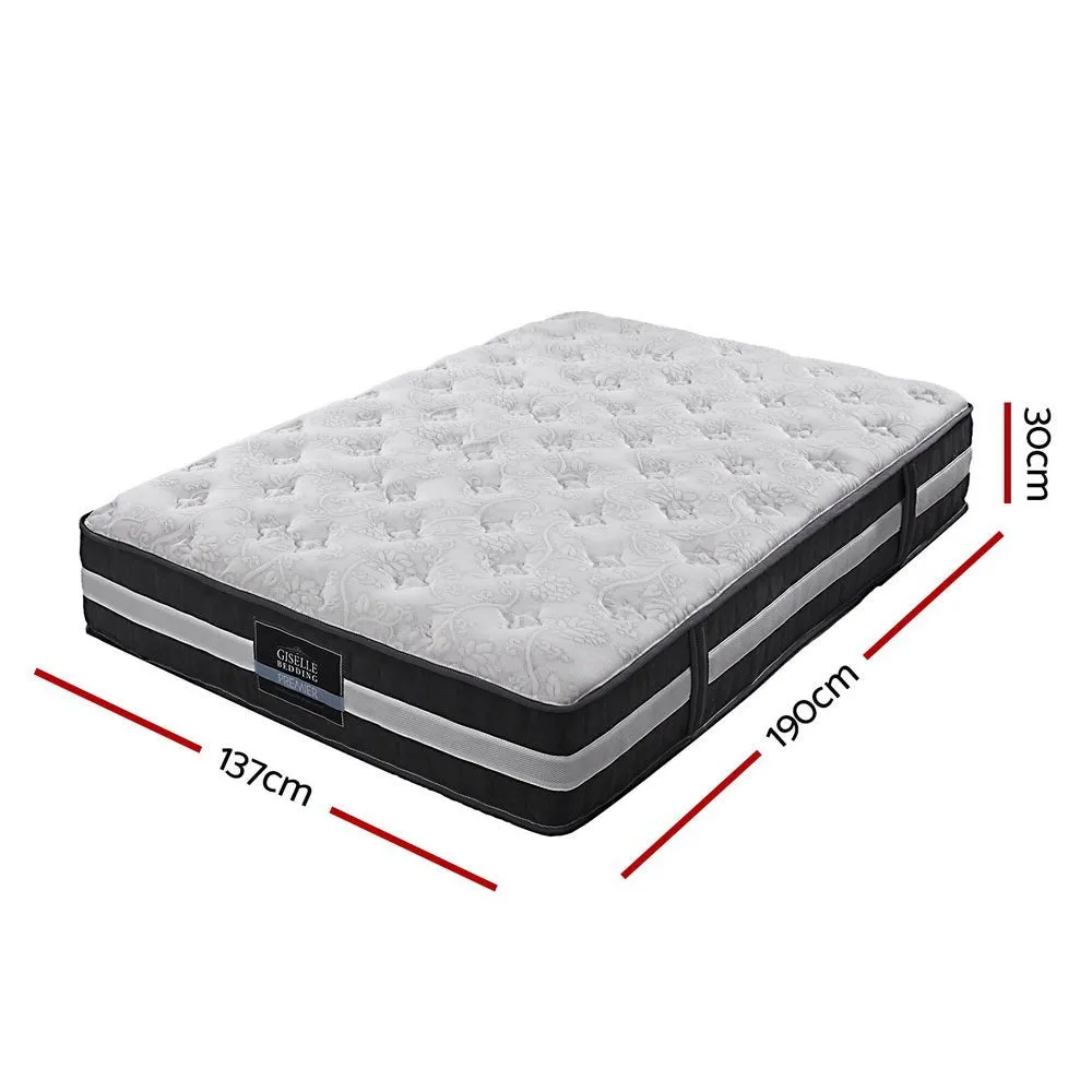 Lotus Tight Top Pocket Spring Mattress 30cm Thick - Double