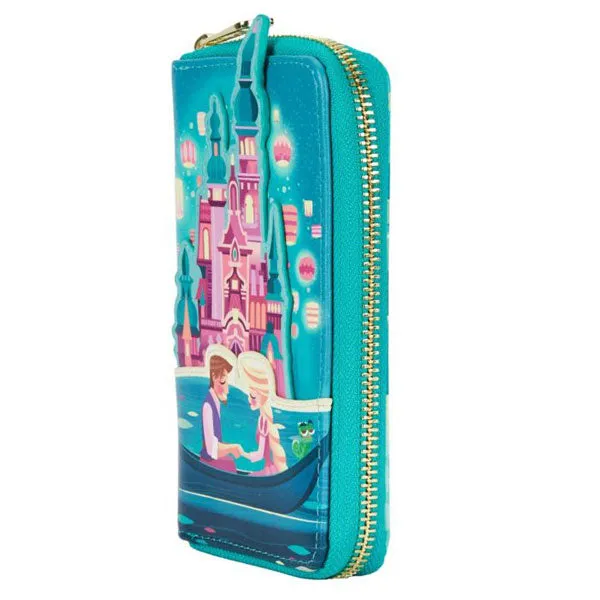 Loungefly - Tangled - Castle Zip Purse