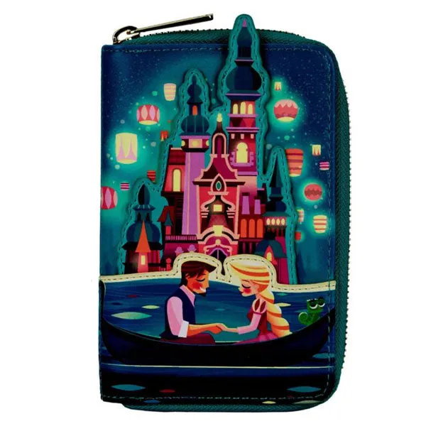 Loungefly - Tangled - Castle Zip Purse